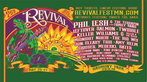 Revival Music Festival 2018 | Preview | Grateful Web