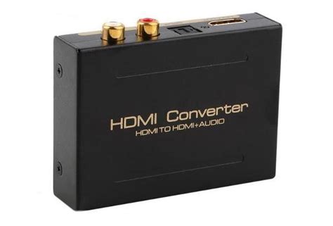 HDMI to Optical with audio extractor Splitter HDMI to RCA Optical ...