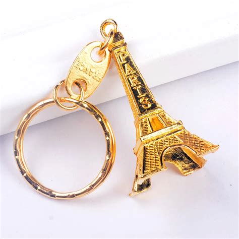 Eiffel Tower Model Keychain For Men Keys Souvenirs Paris Tour Eiffel ...