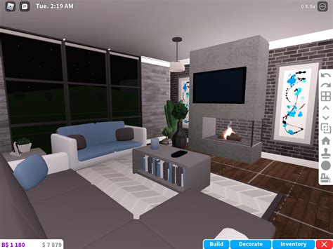 Modern Living Room Ideas Bloxburg : ♡ open me ♡follow me on roblox: