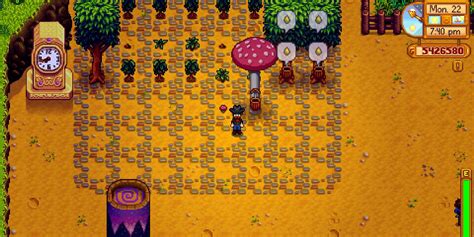 Stardew Valley: How to Farm Mushroom Trees