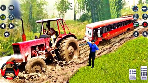 Real Tractor Pulling Simulator 🚜💥 Gameplay 273√ || Tractor Games ...