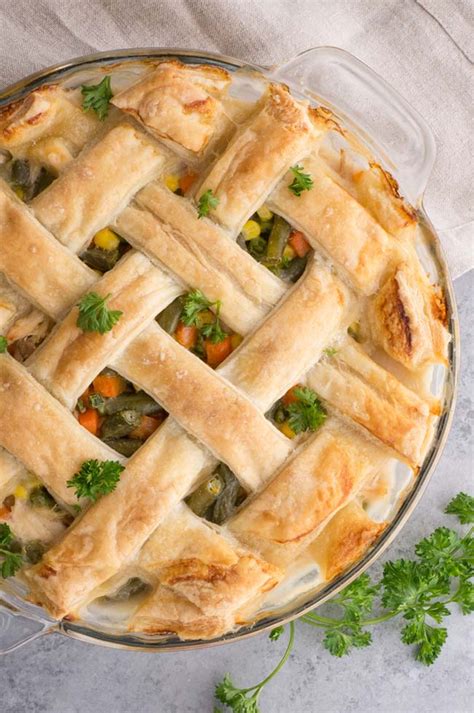 Steps to Prepare Chicken Pie Recipe Puff Pastry