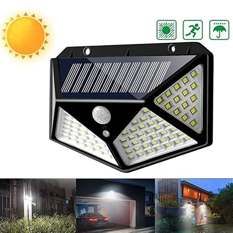 NC100 Solar Powered Led Wall Light - Buy Online - Nanocliq