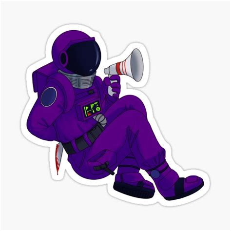 "Among Us Purple Impostor" Sticker for Sale by DemySketch | Redbubble