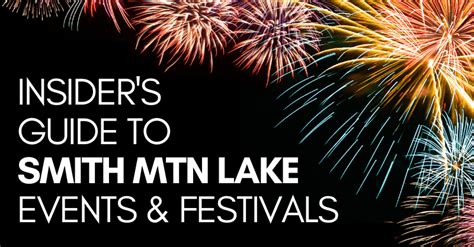 Download the SML Events Guide - Smith Mountain Lake Insiders' Guide 2024