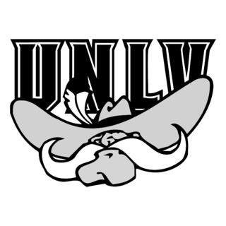 UNLV Rebels Logo Black and White – Brands Logos