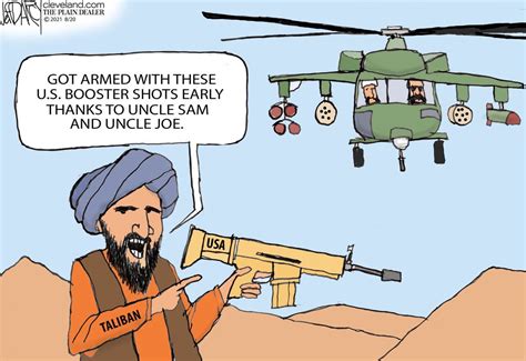 Afghan, U.S. booster shots: Darcy cartoon - cleveland.com