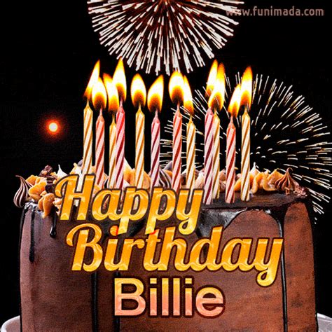 Happy Birthday Billie GIFs - Download on Funimada.com