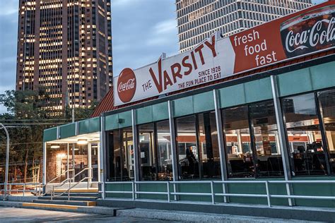 The Varsity - Downtown Atlanta Georgia - Cool Color Photograph by ...