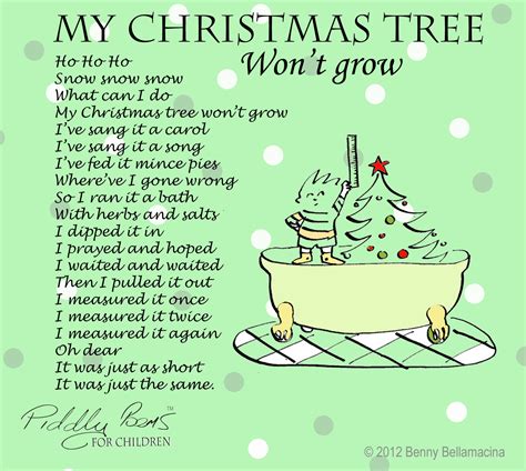 Christmas Poems About Christmas Trees