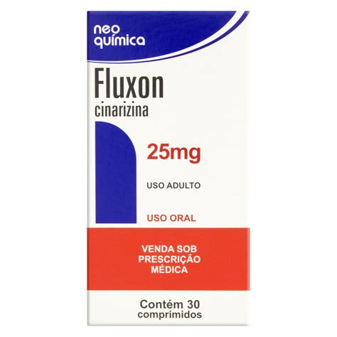 FLUXON 25MG NEO QUÍMICA CAIXA 30 COMPRIMIDOS - GTIN/EAN/UPC ...