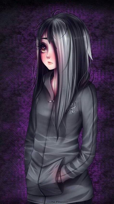 Pin on Emo girl, anime emo girl HD phone wallpaper | Pxfuel