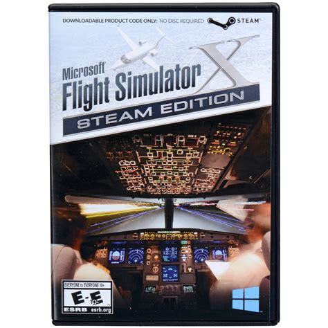 Microsoft Flight Simulator X: Steam Edition FSX43SW100SWAO B&H