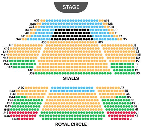 Prince Of Wales Theatre Seating Plan | London Theatre Guide