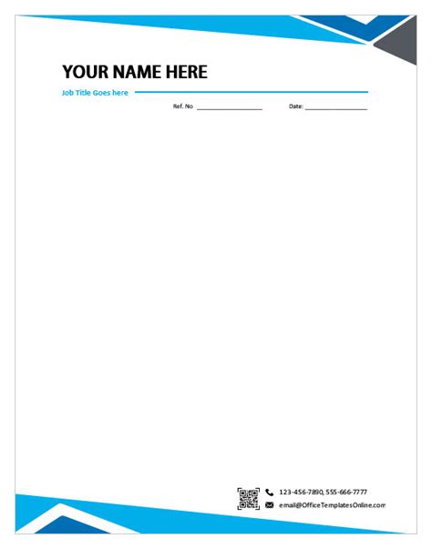 Free Letterhead Templates For Word 2003 - FREE PRINTABLE TEMPLATES