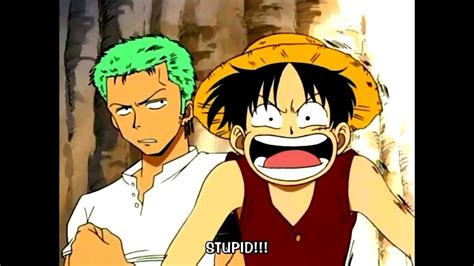 Luffy saying Baka//One Piece - YouTube