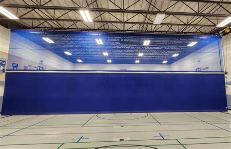 A New Motorized Gym Divider Curtain for Glen Cairn Public School