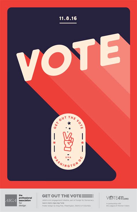 Peace America! | Graphic design print, Political posters, Get out the vote