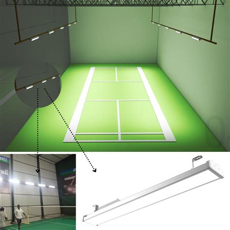 Badminton Court Lighting - How to apply lights? Which light to use ...