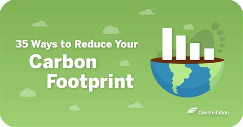 35 Ways to Reduce Your Carbon Footprint | Constellation