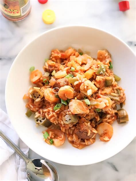 Easy Chicken, Sausage & Shrimp Jambalaya | foodiecrush.com