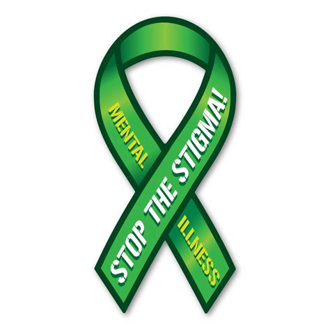 Mental Illness Ribbon Magnet - Magnet America