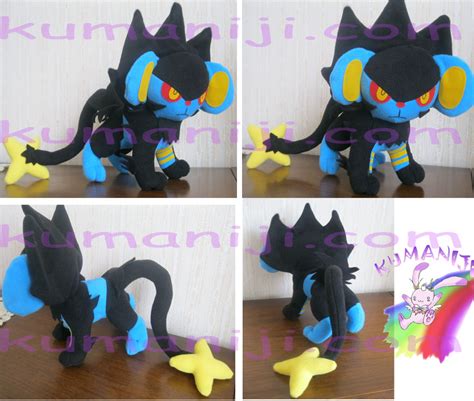 LUXRAY POKEMON PLUSH by chocoloverx3 on DeviantArt