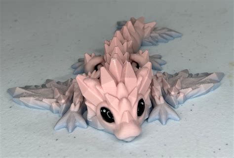 Tiny Crystal Dragon – R&D 3D Printing