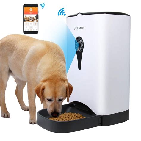 Automatic Pet Feeder Food Dispenser With Video Monitoring - PetsWall