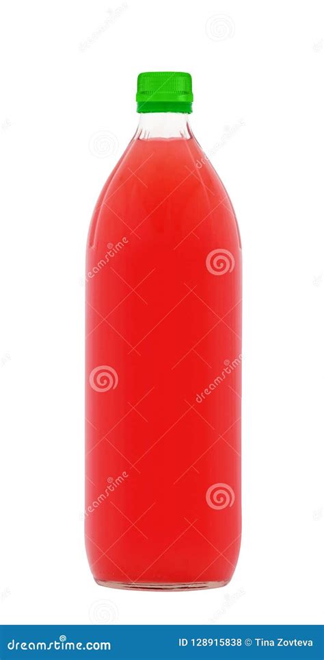 Berry Red Drink in a Plastic Bottle Stock Photo - Image of eating, cold ...