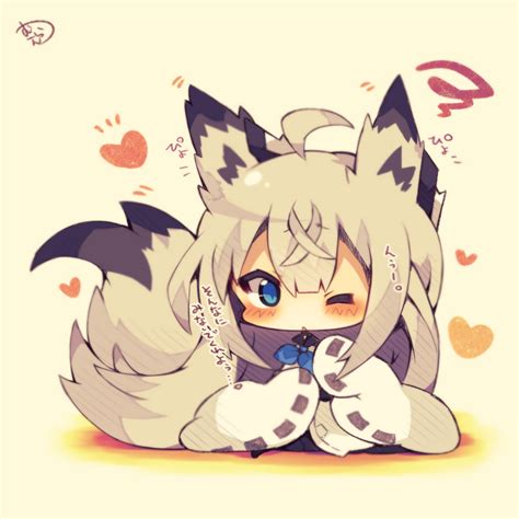 A smol floofy Kawakaze : AzureLane Chibi Cat, Chibi Girl, Cute Chibi ...