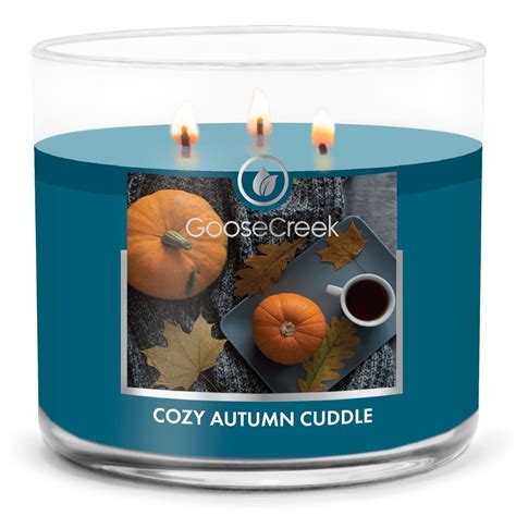 Cozy Autumn Cuddle Large 3-Wick Candle in 2022 | Goose creek candles ...