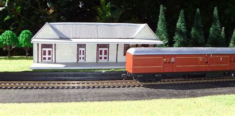 Ho scale building NSWGR A-5 Station. - Walker Models