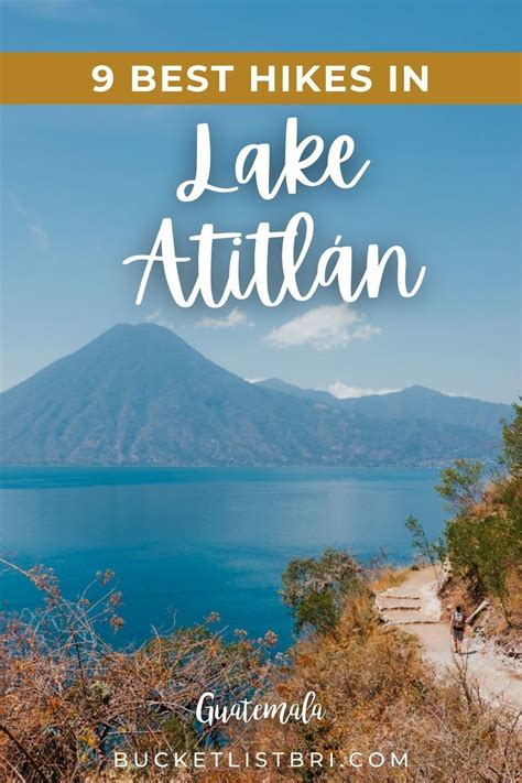 BEST HIKES IN LAKE ATITLÁN, GUATEMALA | Lake atitlan, Lake atitlan ...