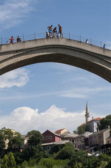 Mostar, Stari Most, Old Bridge, Divers, Skyline, Jump, Dippings, Bosnia ...