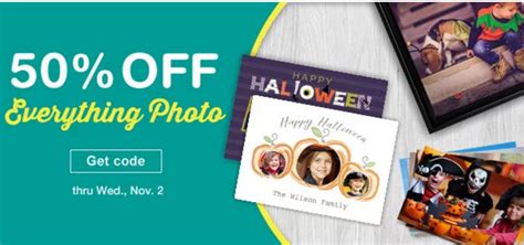 Walgreens Photo Deals – 50% Off Everything