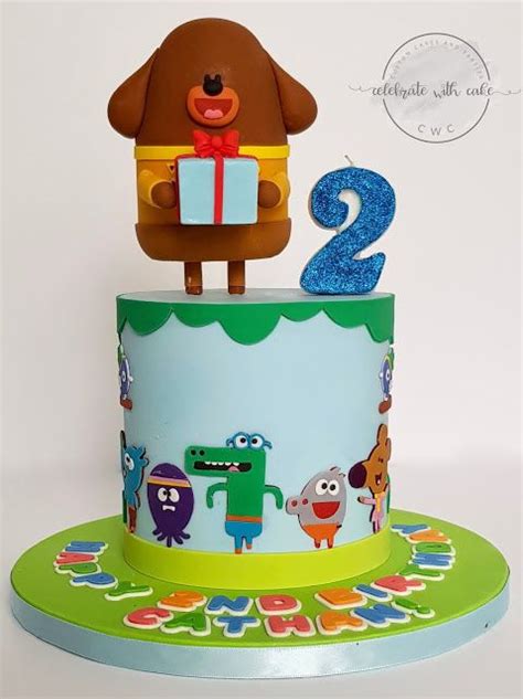 Hey Duggee Single Tier Cake | 3rd birthday cakes, Baby birthday cakes ...