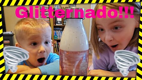 DIY Glitter Tornado in a Bottle!! Glitternado!!! - YouTube