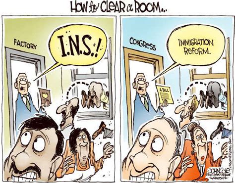 Political Cartoons - Immigration Reform