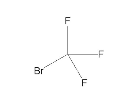 Bromotrifluoromethane - 75-63-8, CBrF3, density, melting point, boiling ...