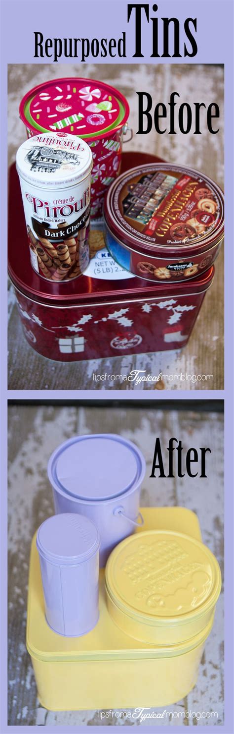 Repurpose Food Tins for Stylish Home Decor