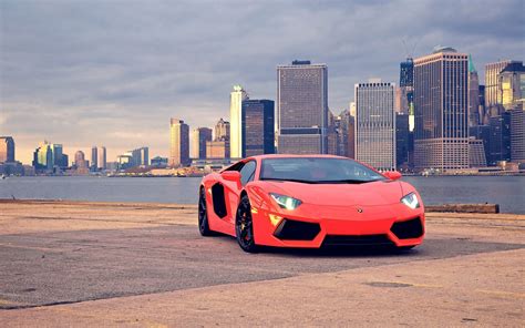 Fondos de pantalla : ciudad, Paisaje urbano, vehículo, Lamborghini ...