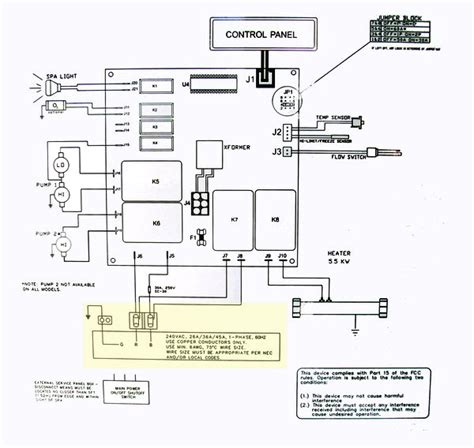 hot tub control panel wiring diagram - Wiring Diagram and Schematics