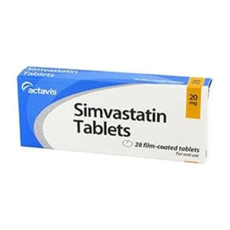 Simvastatin 20mg Tablets, 28 Tablets - Asset Pharmacy