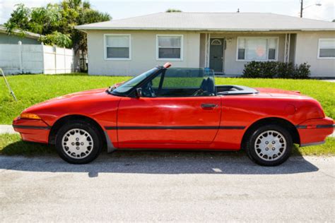 Mercury Capri Convertible 1991 Red For Sale. 6MPCT01Z3M8609388 1991 ...