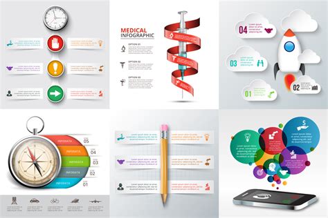 30 business infographic templates (19230) | Infographics | Design Bundles