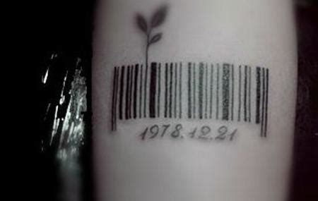 Top 12 Barcode Tattoo Designs