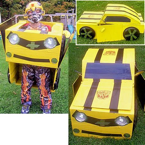 27 Fun DIY Family Halloween Costume Ideas | Box costumes, Transformer ...