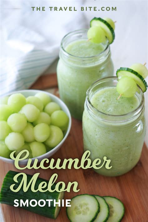 Cucumber Smoothie | Recipe | Melon smoothie, Cucumber smoothie ...